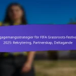 Ungdomsdeltagande i FIFA Grassroots-festivaler 2025: Demografi, Engagemangsnivåer, Återkoppling