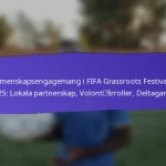 Tillgänglighet för funktionshindrade deltagare vid FIFA Grassroots-festivaler 2025: Bestämmelser, Återkoppling, Förbättringar