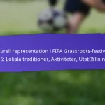 Volontärbidrag vid FIFA Grassroots-festivaler 2025: Roller, påverkan, erkännande