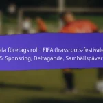 Deltagarretention efter FIFA:s gräsrotsfestivaler 2025: Uppföljning, engagemang, samhällsbyggande