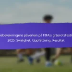 Påverkan av lokal kultur på FIFA:s gräsrotsfestivaler 2025: Traditioner, aktiviteter, samhällsengagemang