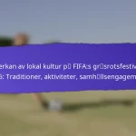 Mediebevakningens påverkan på FIFA:s gräsrotsfestivaler 2025: Synlighet, Uppfattning, Resultat